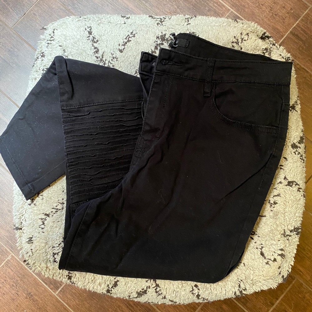 Forever 21 Skinny Moto Pants